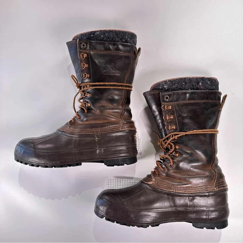 LaCrosse Men’s Buckmaster Insulated Pac Boots Brown USA Made
